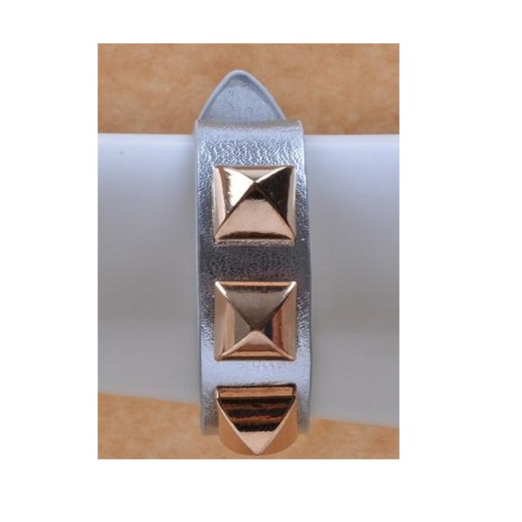 LA Style Jewelry - Metallic Wrap Pyramid Bracelet (Choices)